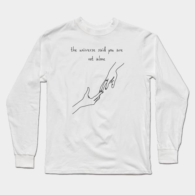 JoJo mancini end poem Long Sleeve T-Shirt by JoJoMancini